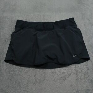 nike pure tennis skirt black